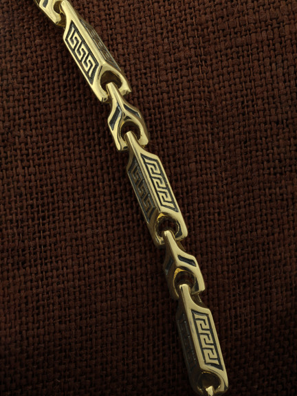 Браслет из лимонного золота