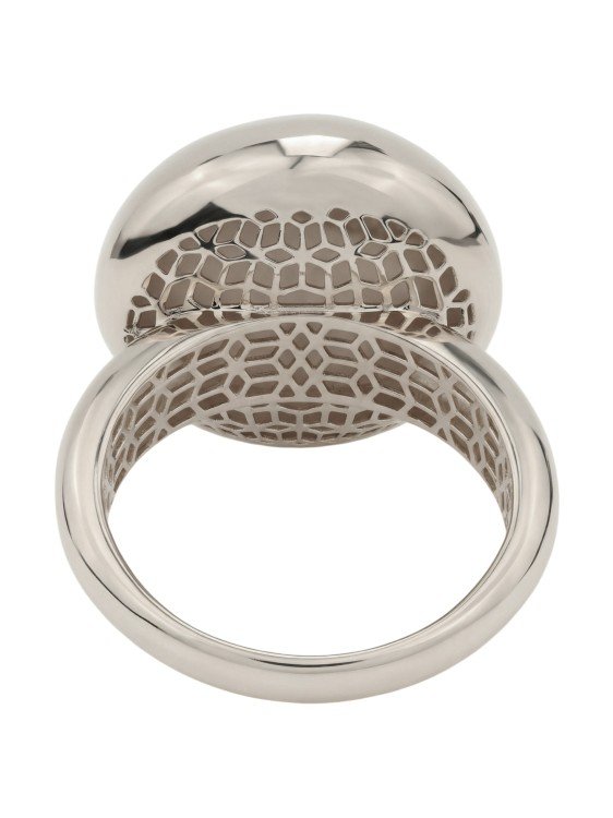 Кольцо из белого золота c бриллиантами