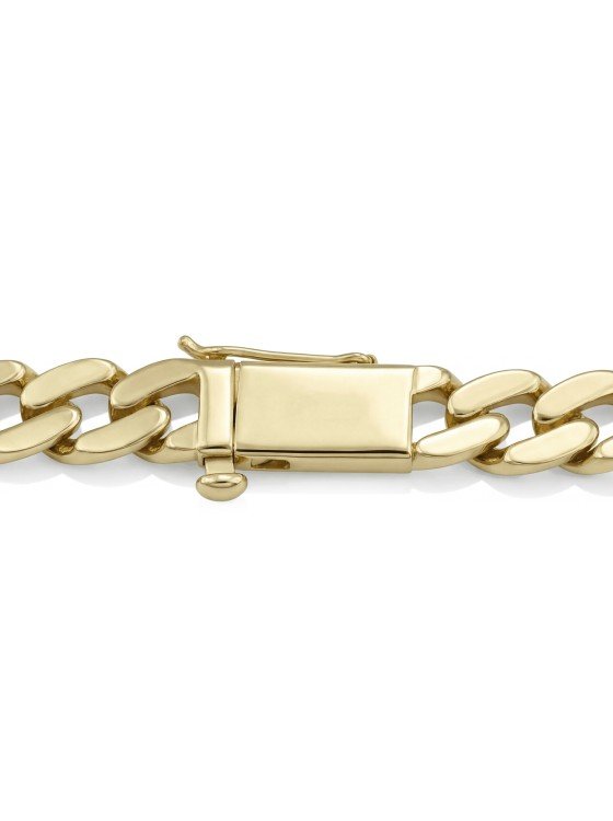 Браслет из лимонного золота c бриллиантами и изумрудом