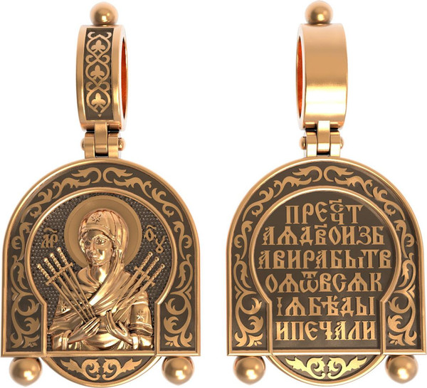 Образок из золота