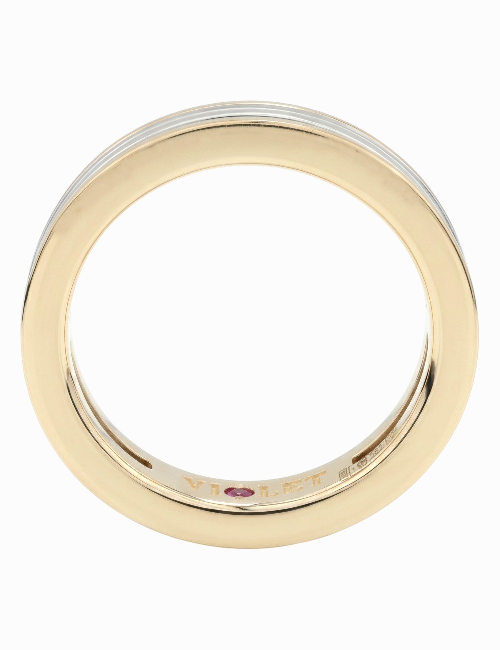 Кольцо из золота c рубином