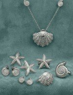 Колье из белого золота