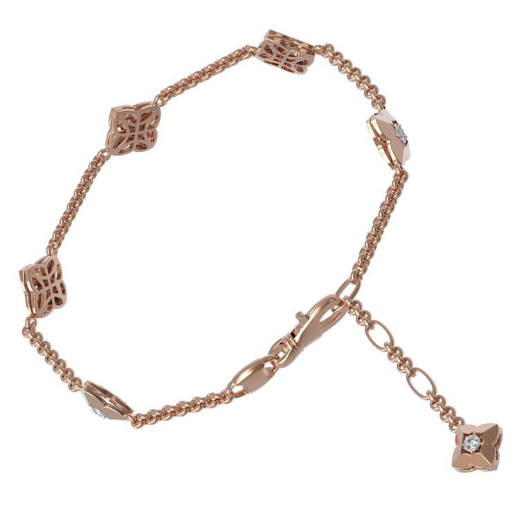 Браслет из золота c бриллиантами