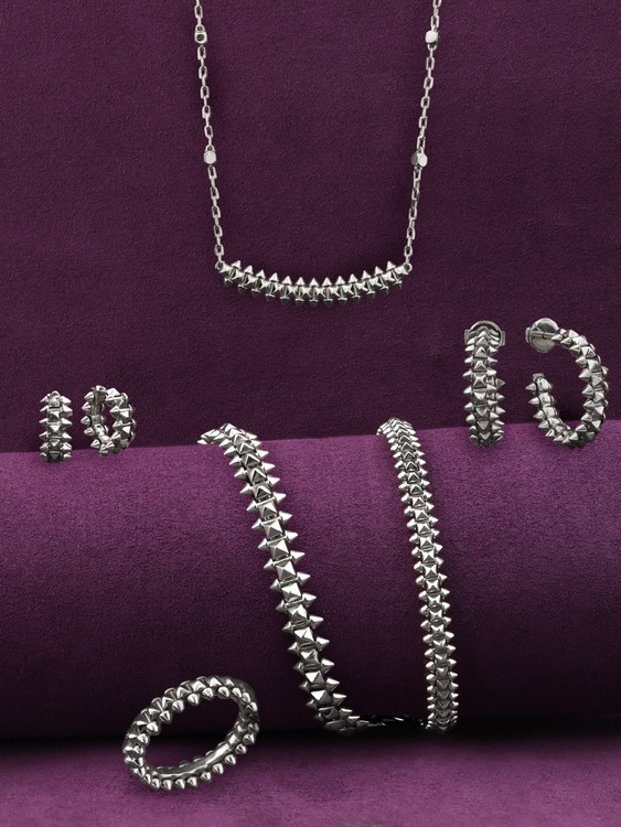 Кольцо из белого золота