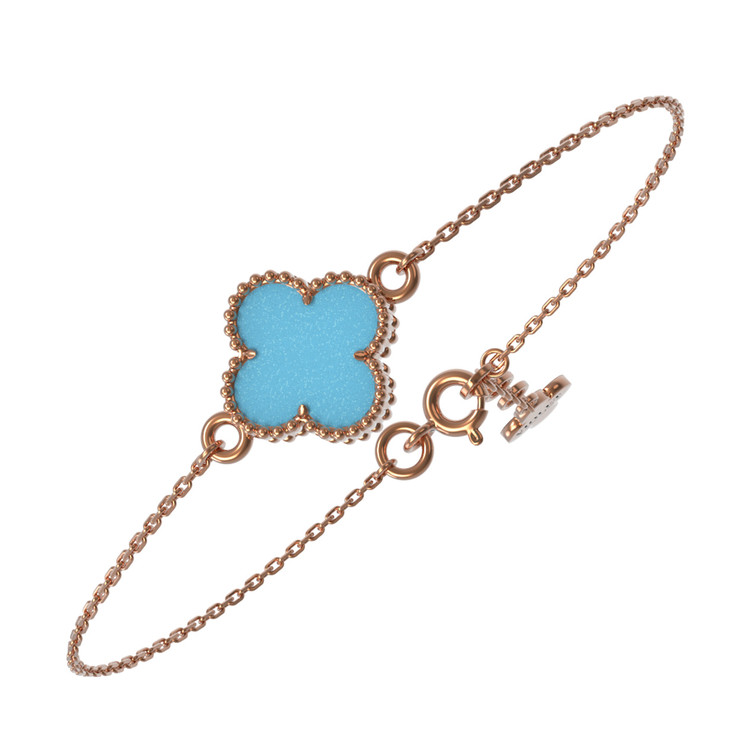 Браслет из золота c бирюзой