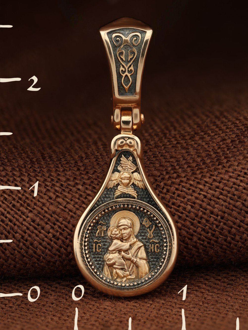 Образок из золота