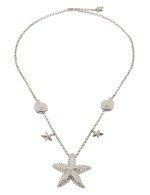 Колье из белого золота