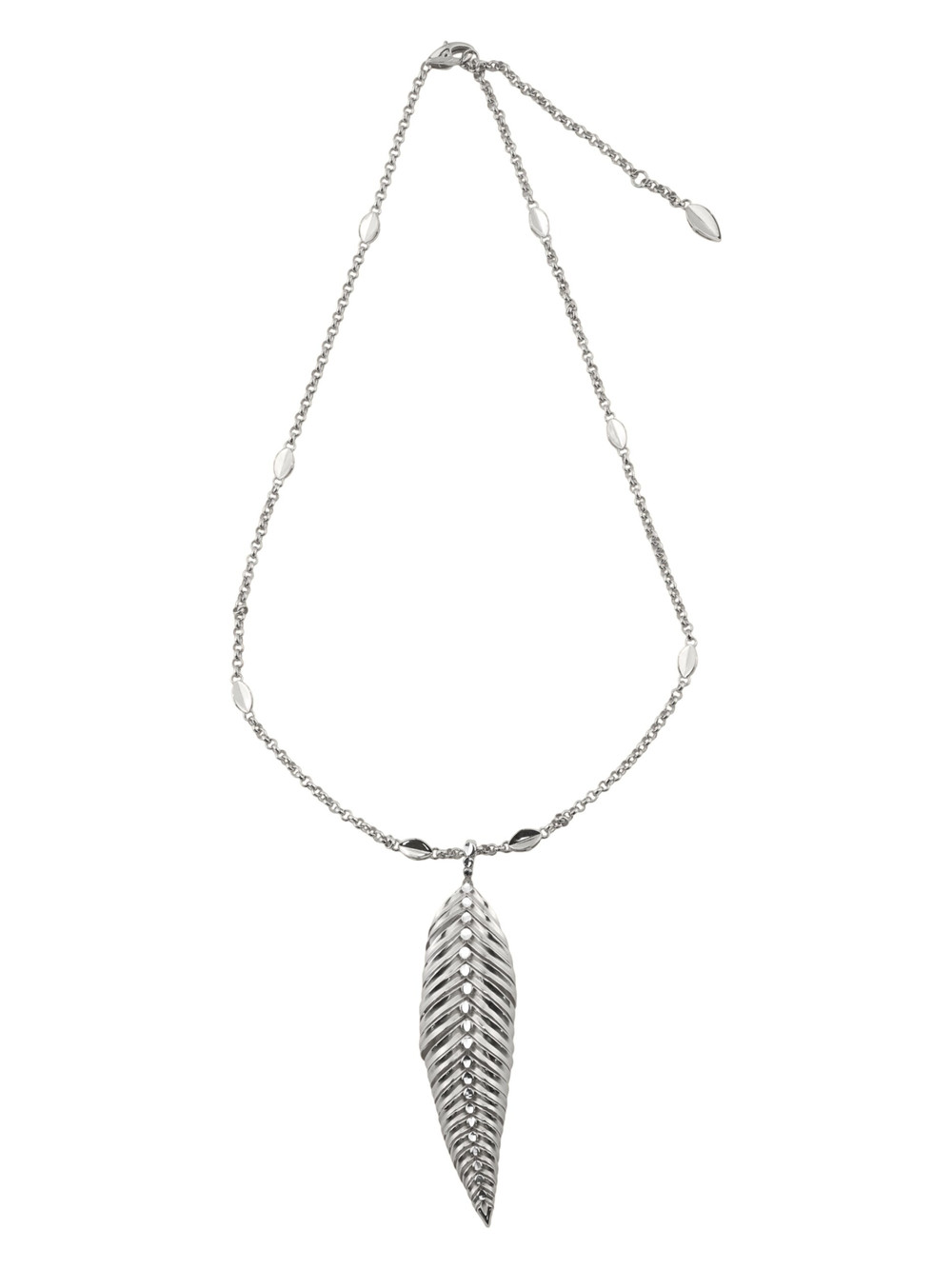 Колье из белого золота