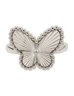 Кольцо из белого золота c рубином