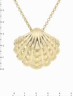 Колье из лимонного золота