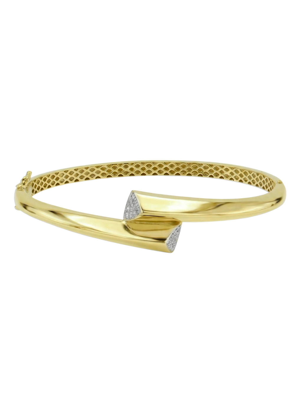 Браслет из лимонного золота c бриллиантами