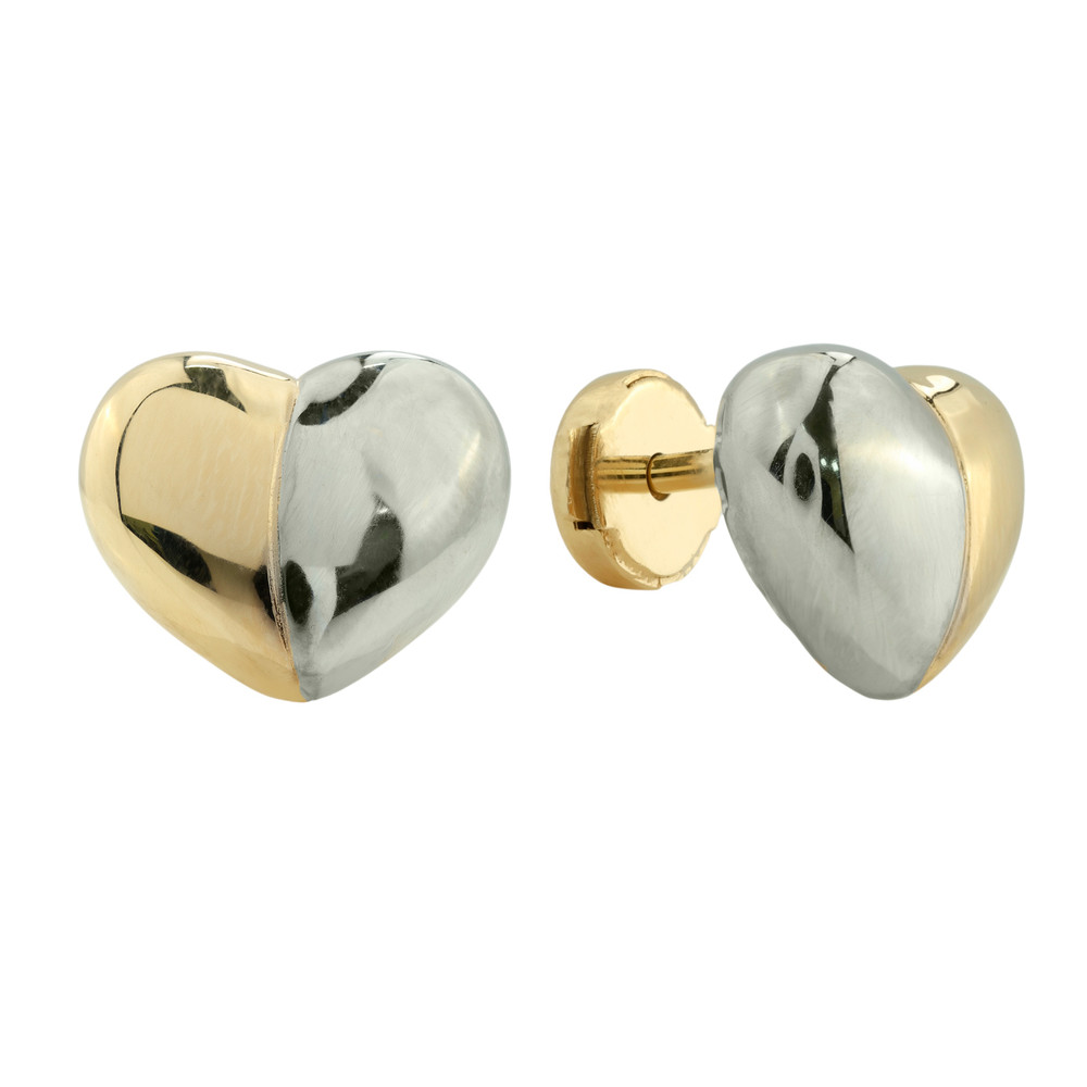 Серьги из лимонного золота