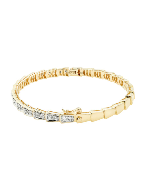 Браслет из золота c бриллиантами