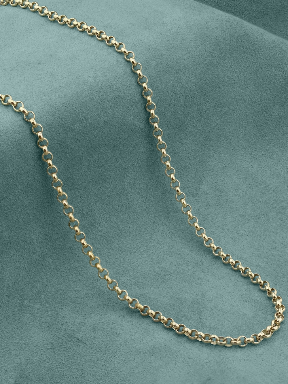 Цепь из лимонного золота