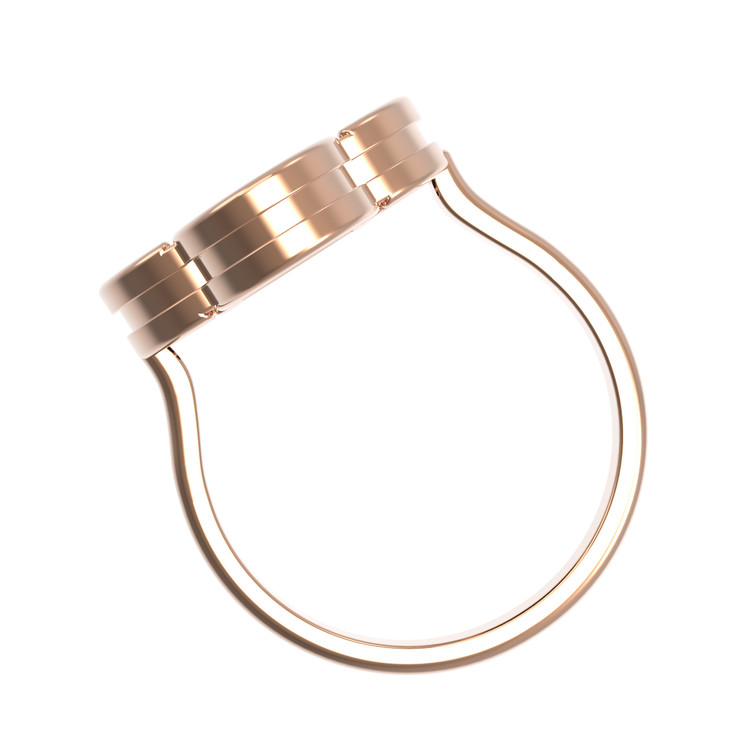 Кольцо из золота c ониксом