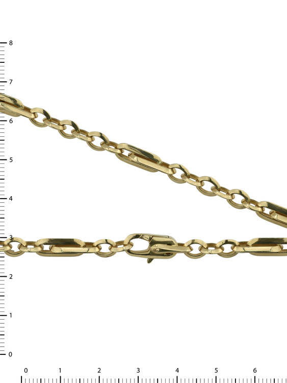 Цепь из лимонного золота