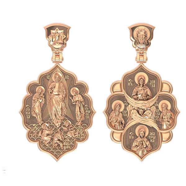 Образок из золота