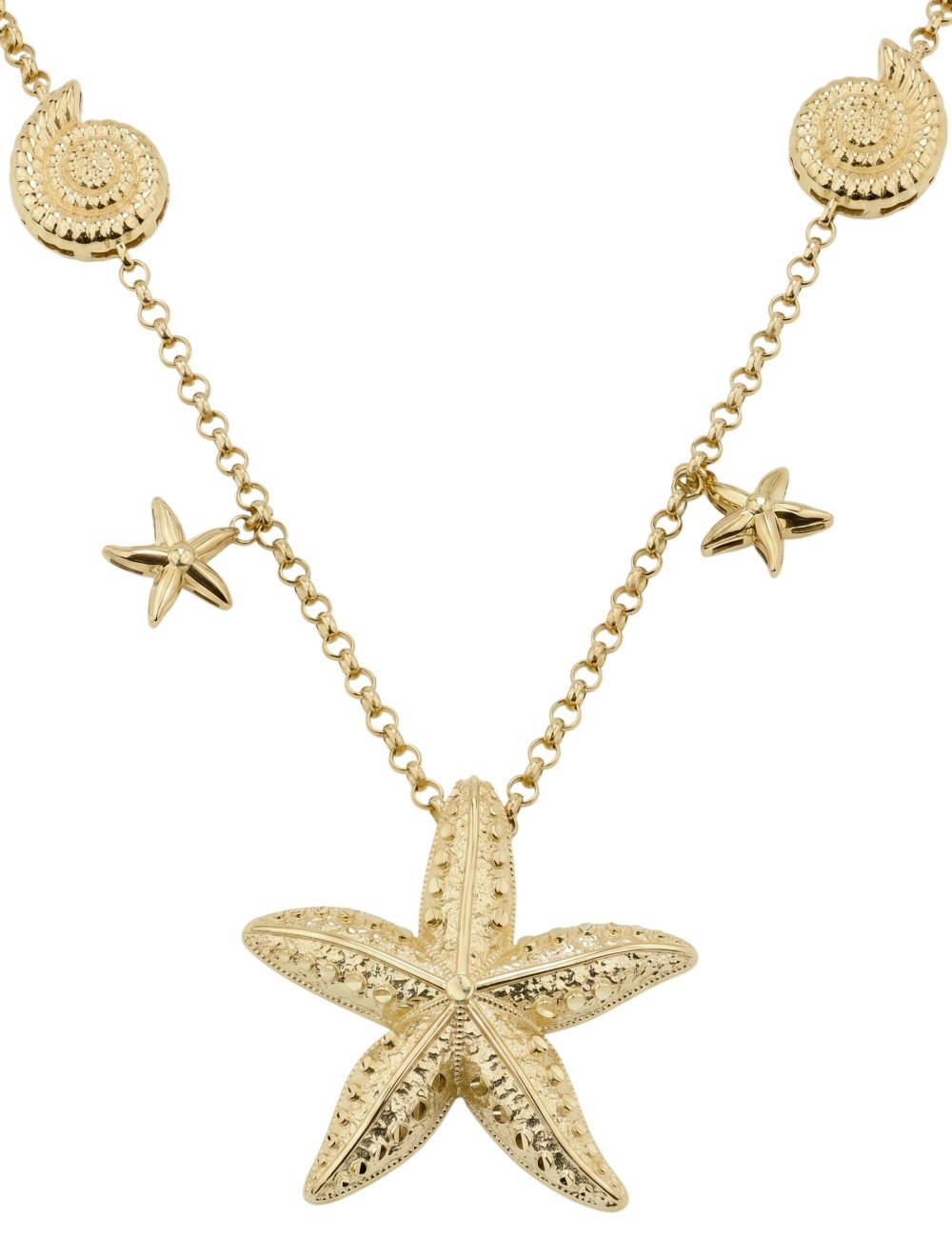 Колье из лимонного золота