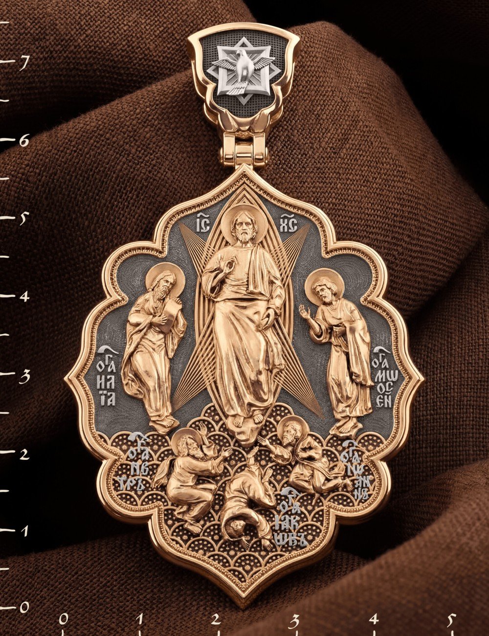 Образок из золота