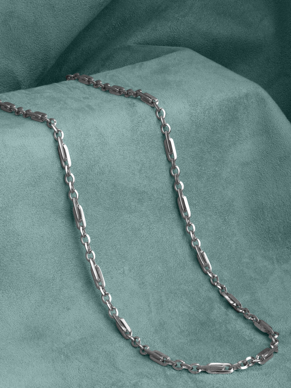 Цепь из белого золота