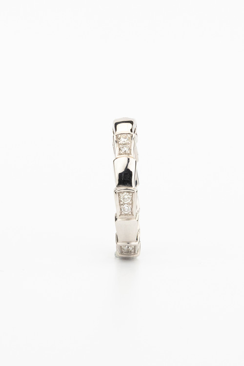 Кольцо из белого золота c бриллиантами