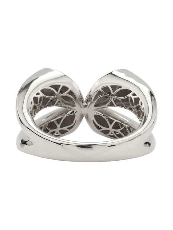 Кольцо из белого золота