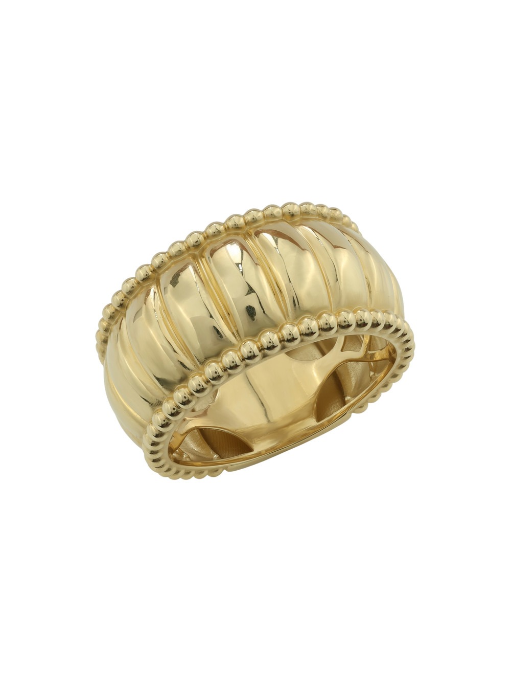 Кольцо из лимонного золота