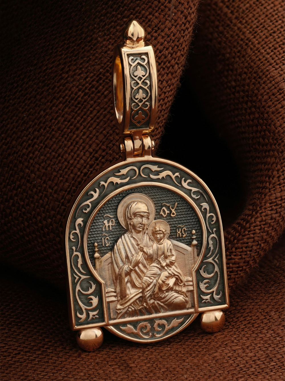 Образок из золота