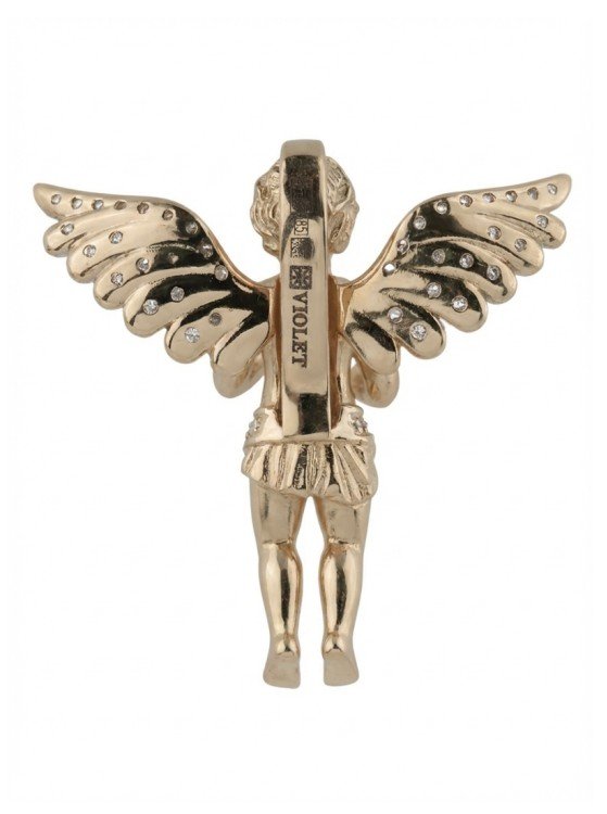 Подвеска из золота c фианитом