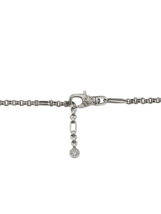 Браслет из белого золота c бриллиантами, лазуритом и перламутром