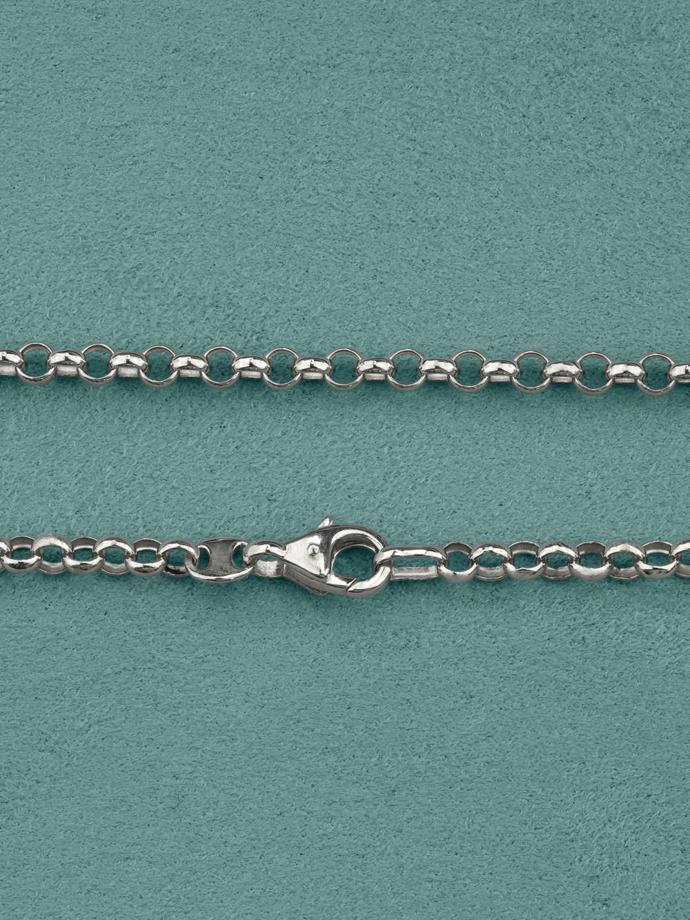 Цепь из белого золота