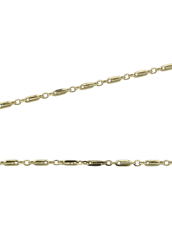 Цепь из лимонного золота