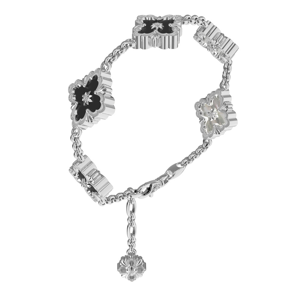 Браслет из белого золота