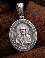 Образок из белого золота