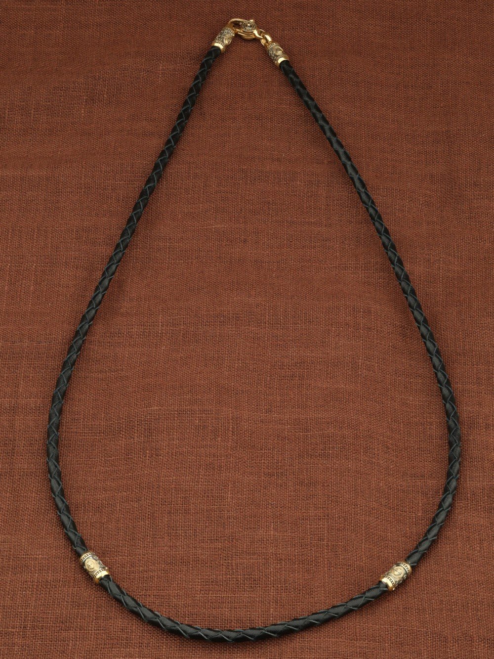 Гайтан из лимонного золота