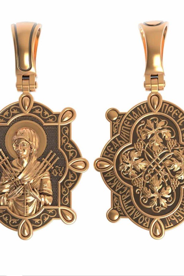 Образок из золота