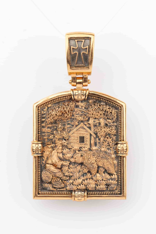 Образок из золота