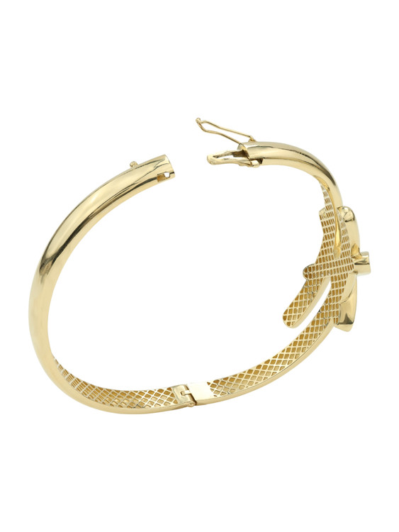 Браслет из лимонного золота c бриллиантами