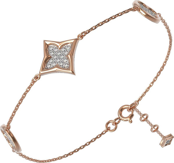 Браслет из золота c бриллиантами