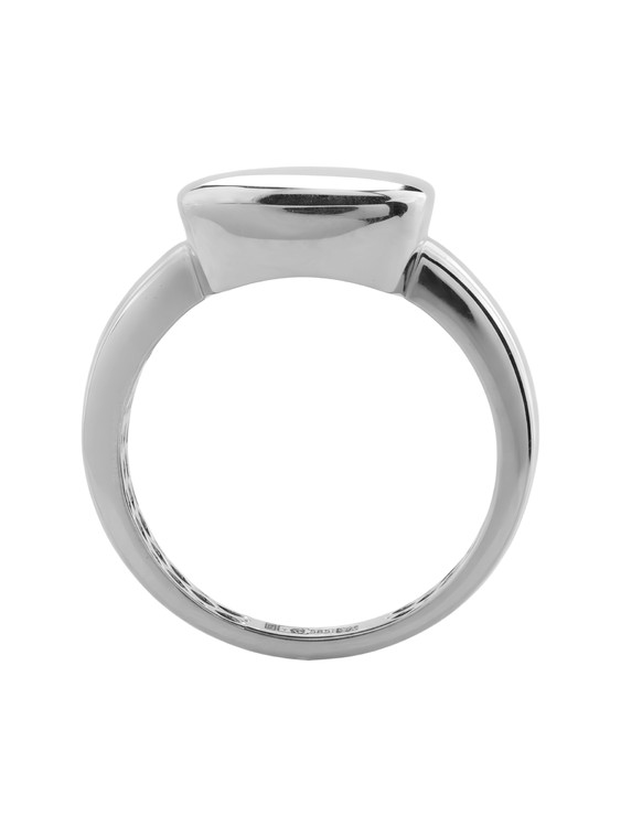 Кольцо из белого золота