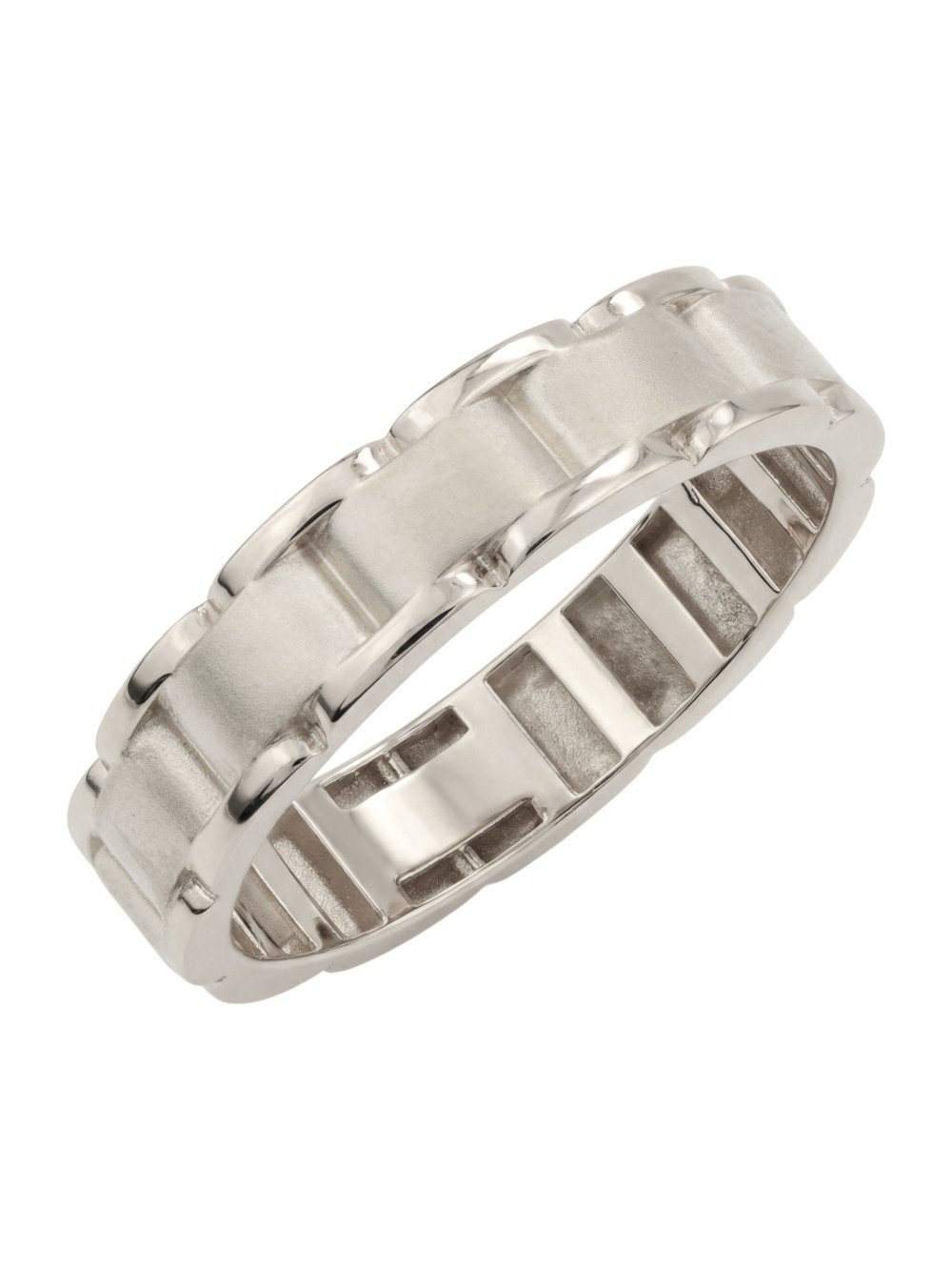 Кольцо из белого золота