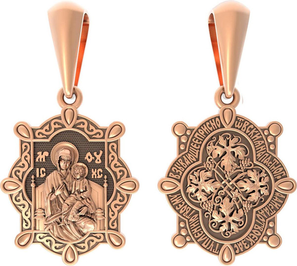 Образок из золота