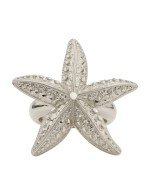 Кольцо из белого золота c рубином