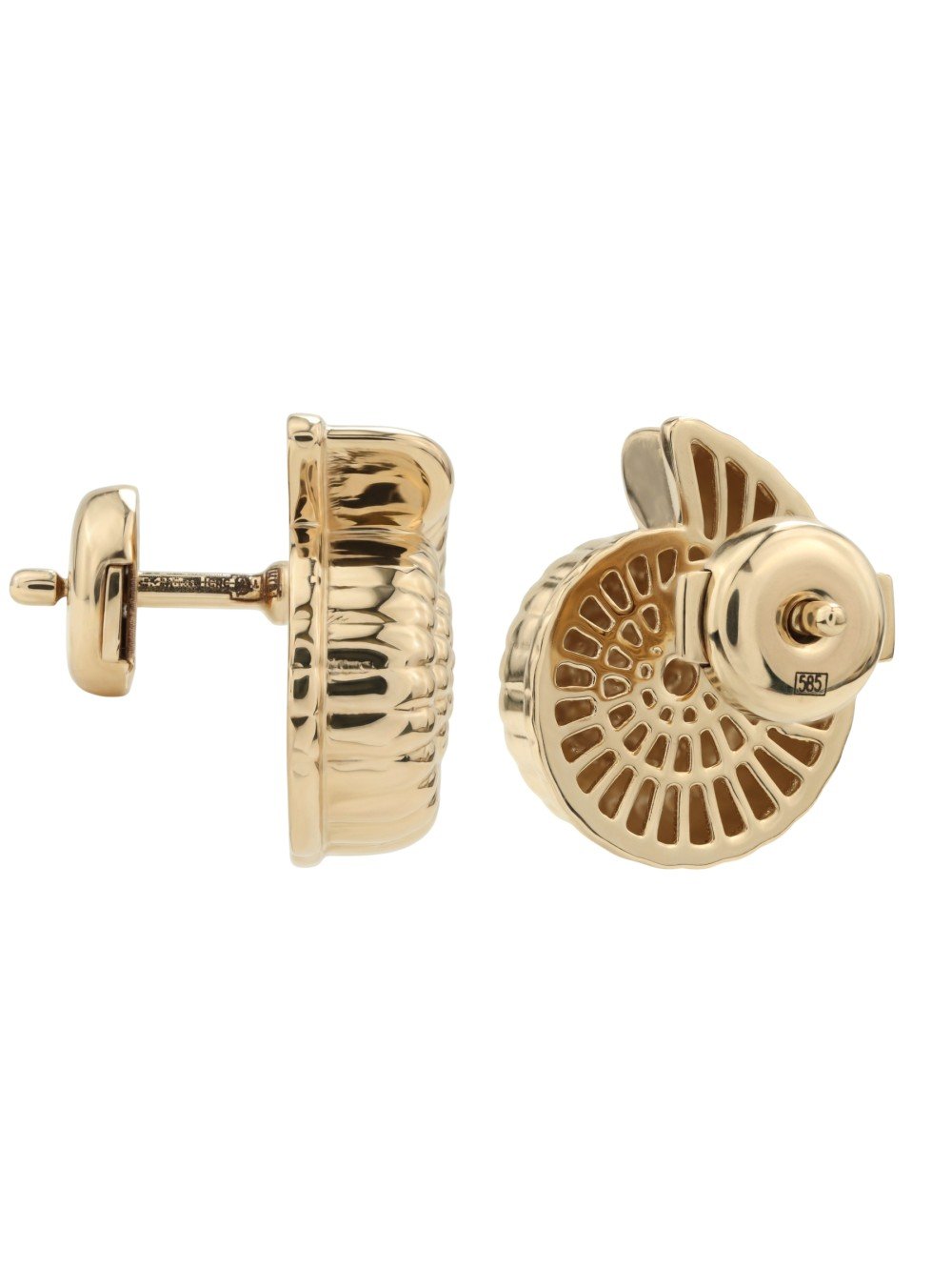 Серьги из золота