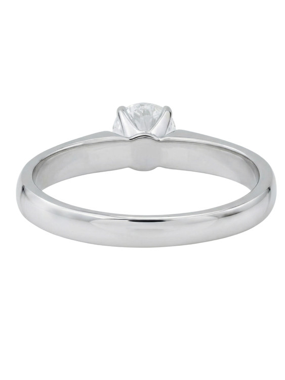 Кольцо из белого золота c бриллиантами