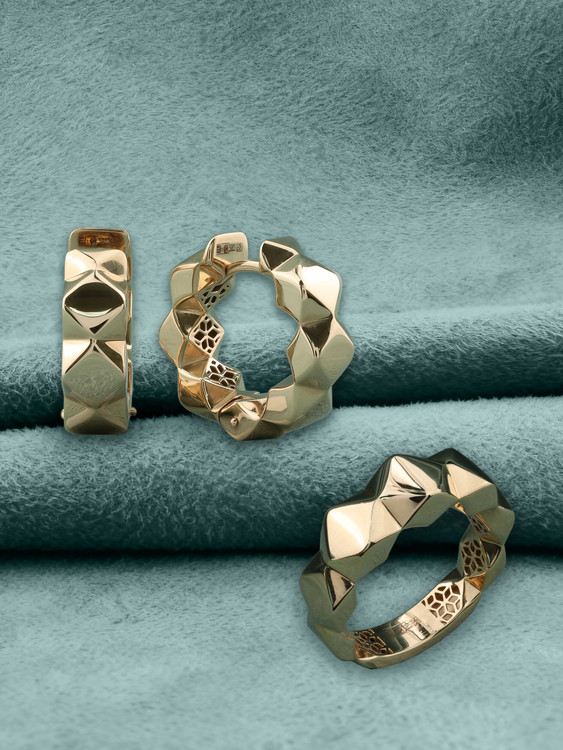 Серьги из золота