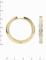 Серьги из лимонного золота c рубином