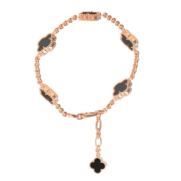 Браслет из золота c ониксом