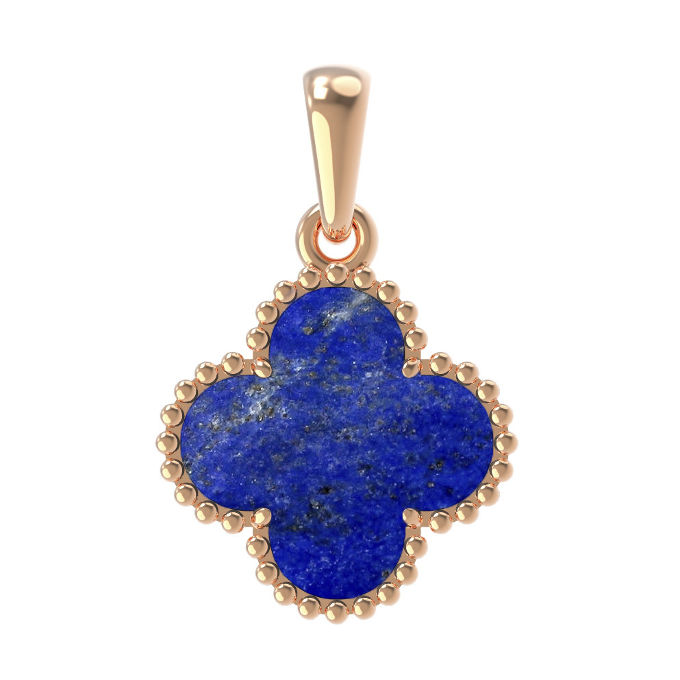 Подвеска из золота c лазуритом