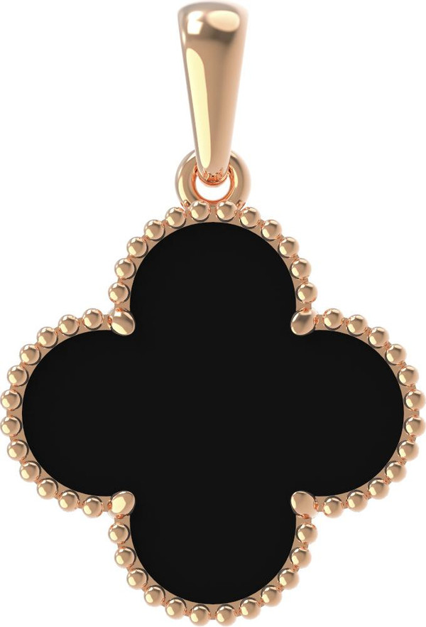 Подвеска из золота c ониксом